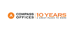 18 compass office logo